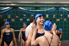 Swimming vs Babson  Wheaton College Swimming & Diving vs Babson College. - Photo By: KEITH NORDSTROM : Wheaton, Swimming
